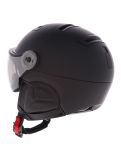 Miniatuur Kask, Piuma R Shadow skihelm met vizier unisex Black zwart 