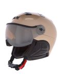 Miniatuur Kask, Piuma-R Treasure skihelm met vizier unisex Gold goud 