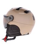 Miniatuur Kask, Piuma-R Treasure skihelm met vizier unisex Gold goud 