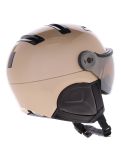 Miniatuur Kask, Piuma-R Treasure skihelm met vizier unisex Gold goud 