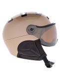 Miniatuur Kask, Piuma-R Treasure skihelm met vizier unisex Gold goud 