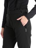 Miniatuur Kilpi, Dione-W softshell skibroek dames Black zwart 