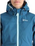 Miniatuur Kilpi, Ravia AC Softshell jas dames Dark Blue Blauw 