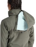 Miniatuur Kilpi, Ravia softshell ski-jas dames Dark Green groen 