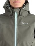 Miniatuur Kilpi, Ravia softshell ski-jas dames Dark Green groen 