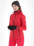 Miniatuur Kilpi, Ravia-w softshell ski-jas grote maten dames Pink roze 