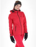 Miniatuur Kilpi, Ravia-w softshell ski-jas grote maten dames Pink roze 