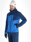 Miniatuur Kilpi, Ravio-m softshell ski-jas grote maten heren Blue blauw 