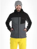 Miniatuur Kilpi, Ravio-M softshell ski-jas heren Dark Grey grijs 