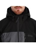 Miniatuur Kilpi, Ravio-M softshell ski-jas heren dark grijs 