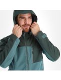 Miniatuur Kilpi, Ravio-M softshell ski-jas heren dark groen 