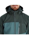 Miniatuur Kilpi, Ravio-M softshell ski-jas heren dark groen 