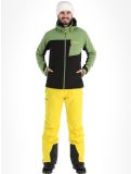 Miniatuur Kilpi, Ravio-m softshell ski-jas grote maten heren Green groen, zwart 