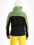 Miniatuur Kilpi, Ravio-m softshell ski-jas grote maten heren Green groen, zwart 