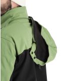 Miniatuur Kilpi, Ravio-m softshell ski-jas grote maten heren Green groen, zwart 