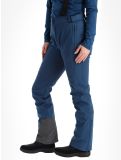 Miniatuur Kilpi, Rhea-w softshell skibroek grote maten dames Dark Blue blauw 