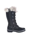 Miniatuur Kimberfeel, Beverly snowboots dames Black Croco zwart 