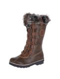 Miniatuur Kimberfeel, Beverly snowboots dames dark bruin 