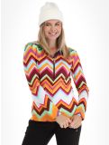 Miniatuur Kou Sportswear, Chevron skipully dames Colourful groen, multicolor, oranje 