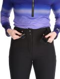 Miniatuur Kou Sportswear, Frost Flare Pants softshell skibroek dames Black zwart 