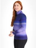 Miniatuur Kou Sportswear, Sunset GA Ski pully dames Purple / Darkblue Blauw, Paars 