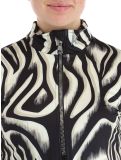 Miniatuur Kou Sportswear, Wild Print skipully dames Black-Beige beige, zwart 