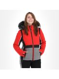 Miniatuur Luhta, Ekois ski-jas dames classic Rood