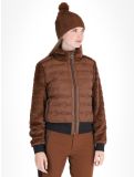 Miniatuur Luhta, Haukkamaa AD Midlayer (Dons) jas dames Chocolat Bruin 