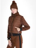 Miniatuur Luhta, Haukkamaa AD Midlayer (Dons) jas dames Chocolat Bruin 