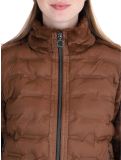 Miniatuur Luhta, Haukkamaa AD Midlayer (Dons) jas dames Chocolat Bruin 