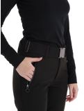 Miniatuur Luhta, Joentaus C softshell skibroek kort model dames Black zwart 