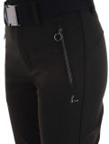 Miniatuur Luhta, Joentaus C softshell skibroek kort model dames Black zwart 