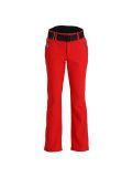 Miniatuur Luhta, Joentaus softshell skibroek kort model dames classic rood 