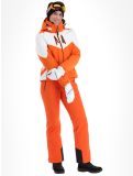 Miniatuur Luhta, Kanervala ski-jas dames Orange oranje, wit 