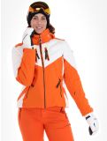 Miniatuur Luhta, Kanervala ski-jas dames Orange oranje, wit 