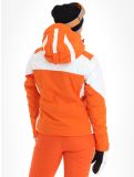 Miniatuur Luhta, Kanervala ski-jas dames Orange oranje, wit 