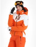 Miniatuur Luhta, Kanervala ski-jas dames Orange oranje, wit 