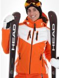 Miniatuur Luhta, Kanervala ski-jas dames Orange oranje, wit 