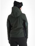 Miniatuur Luhta, Karravaara ski-jas dames Dark Green groen, zwart 