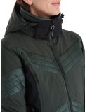 Miniatuur Luhta, Karravaara ski-jas dames Dark Green groen, zwart 