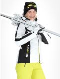 Miniatuur Luhta, Kitinen ski-jas dames Optic White wit 