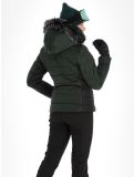 Miniatuur Luhta, Skalluvaara ski-jas dames Dark Green groen, zwart 