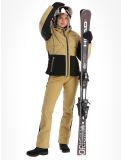 Miniatuur Luhta, Suomutunturi ski-jas dames Cafe Au Lait beige 