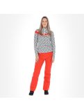 Miniatuur Maier Sports, Nuna skipully dames print Rood/Zwart