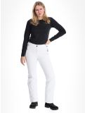 Miniatuur Maier Sports, Vroni Slim 2.0 BA Skibroek Gevoerd dames White Wit 