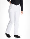 Miniatuur Maier Sports, Vroni Slim 2.0 BA Skibroek Gevoerd dames White Wit 