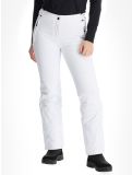 Miniatuur Maier Sports, Vroni Slim 2.0 BA Skibroek Gevoerd dames White Wit 