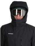 Miniatuur Mammut, Fall Line HS Thermo Hooded AA Jas gevoerd heren Black Zwart 