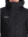 Miniatuur Mammut, Fall Line HS Thermo Hooded AA Jas gevoerd heren Black Zwart 