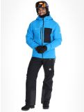 Miniatuur Mammut, Stoney HS Thermo Hooded AA Jas gevoerd heren Glacier Blue / Black Blauw, Zwart 